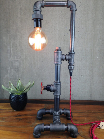 Industrial Pipe Lamp | BespokeBug