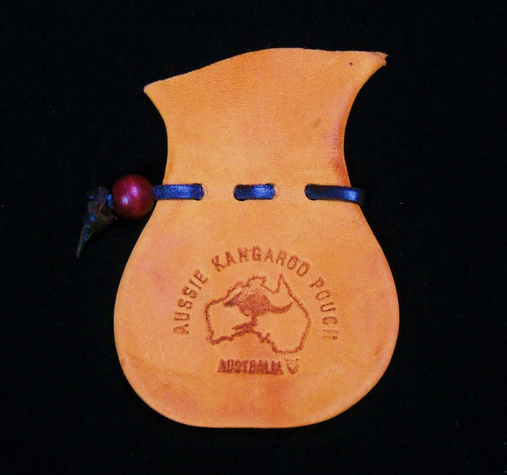 Kangaroo Scrotum Coin Purse / Large With Stamp / Dice Bag / Gag Gift /  White Elephant Gift / 1341 - Etsy